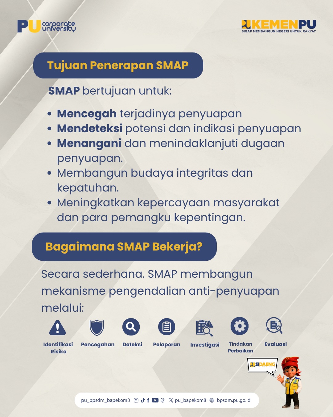 Integritas Gak Bisa Dibeli❗Jaga integritas, tolak segala bentuk penyuapan. ✋