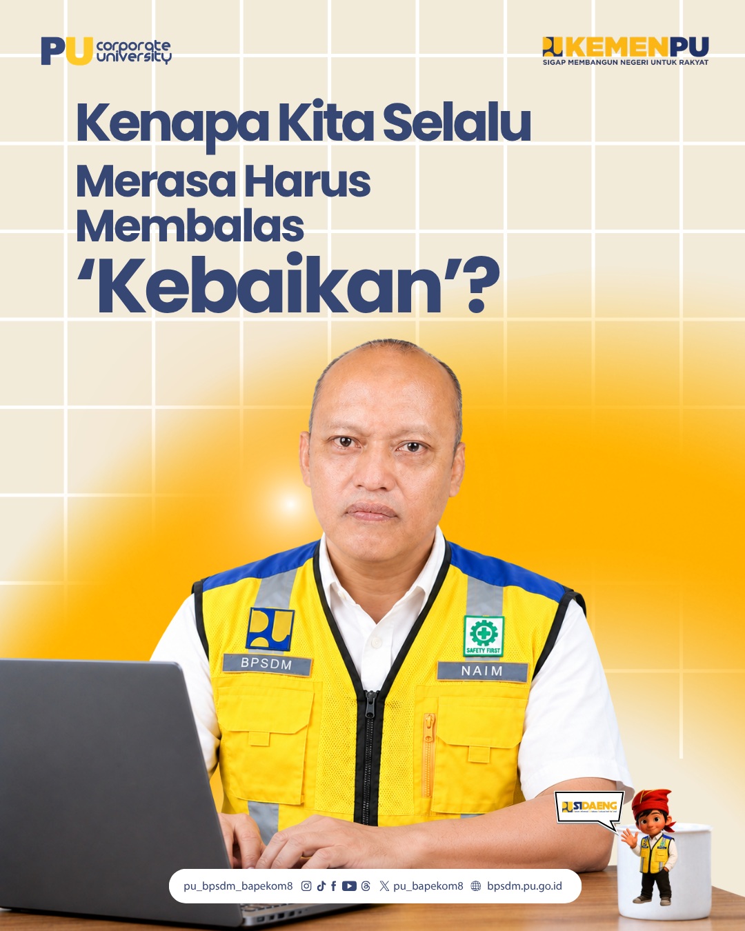 Kenapa kita selalu merasa harus membalas “kebaikan”❓Pernah merasa nggak enak hati setelah menerima bantuan, hadiah, atau