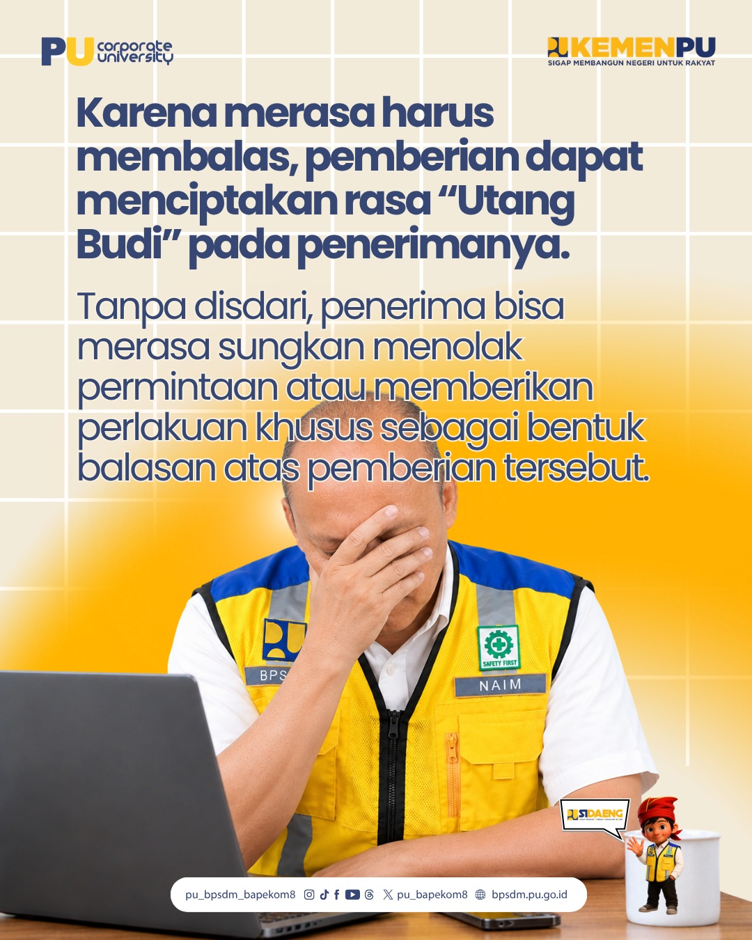 Kenapa kita selalu merasa harus membalas “kebaikan”❓Pernah merasa nggak enak hati setelah menerima bantuan, hadiah, atau