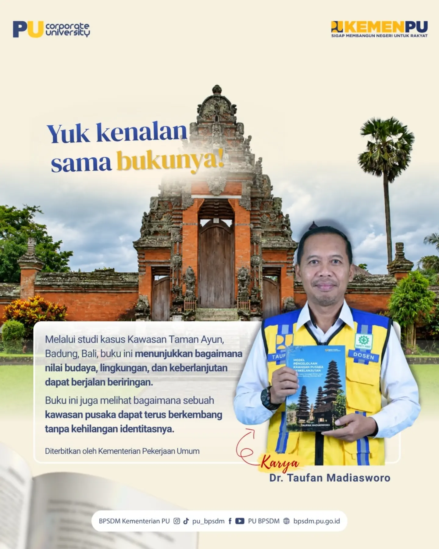 Repost pu_bpsdm Bagaimana kawasan pusaka bisa terus berkembang tanpa kehilangan identitasnya?