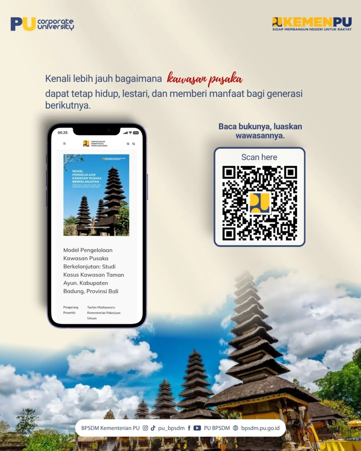 Repost pu_bpsdm Bagaimana kawasan pusaka bisa terus berkembang tanpa kehilangan identitasnya?