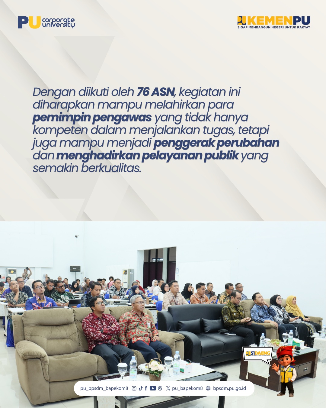Pemimpin Kuat, Tim Bergerak, Pelayanan Berdampak❗