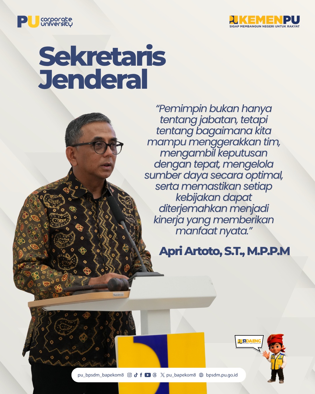 Pemimpin Kuat, Tim Bergerak, Pelayanan Berdampak❗
