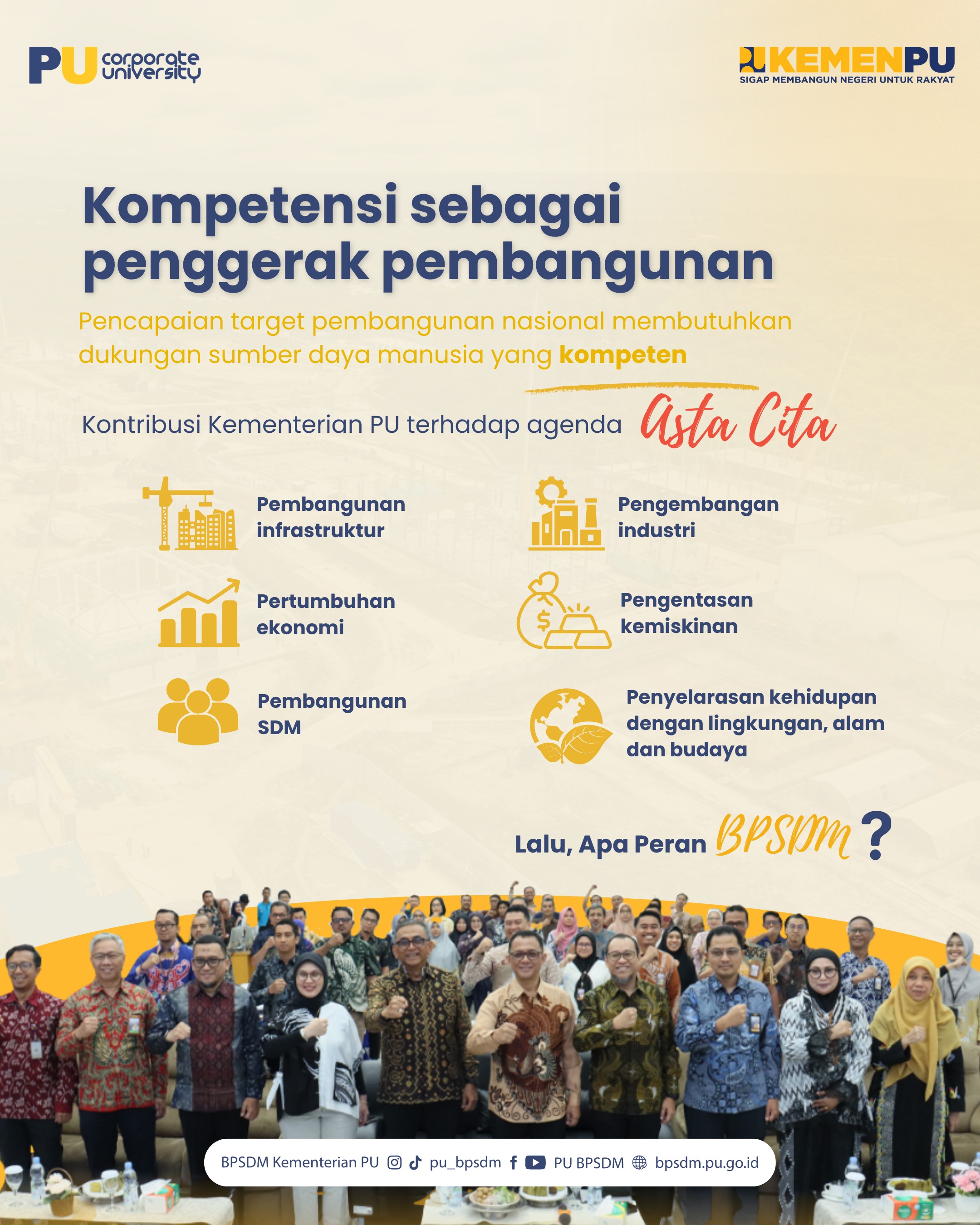 Pemimpin yang kuat, tim yang bergerak, pelayanan yang berdampak.