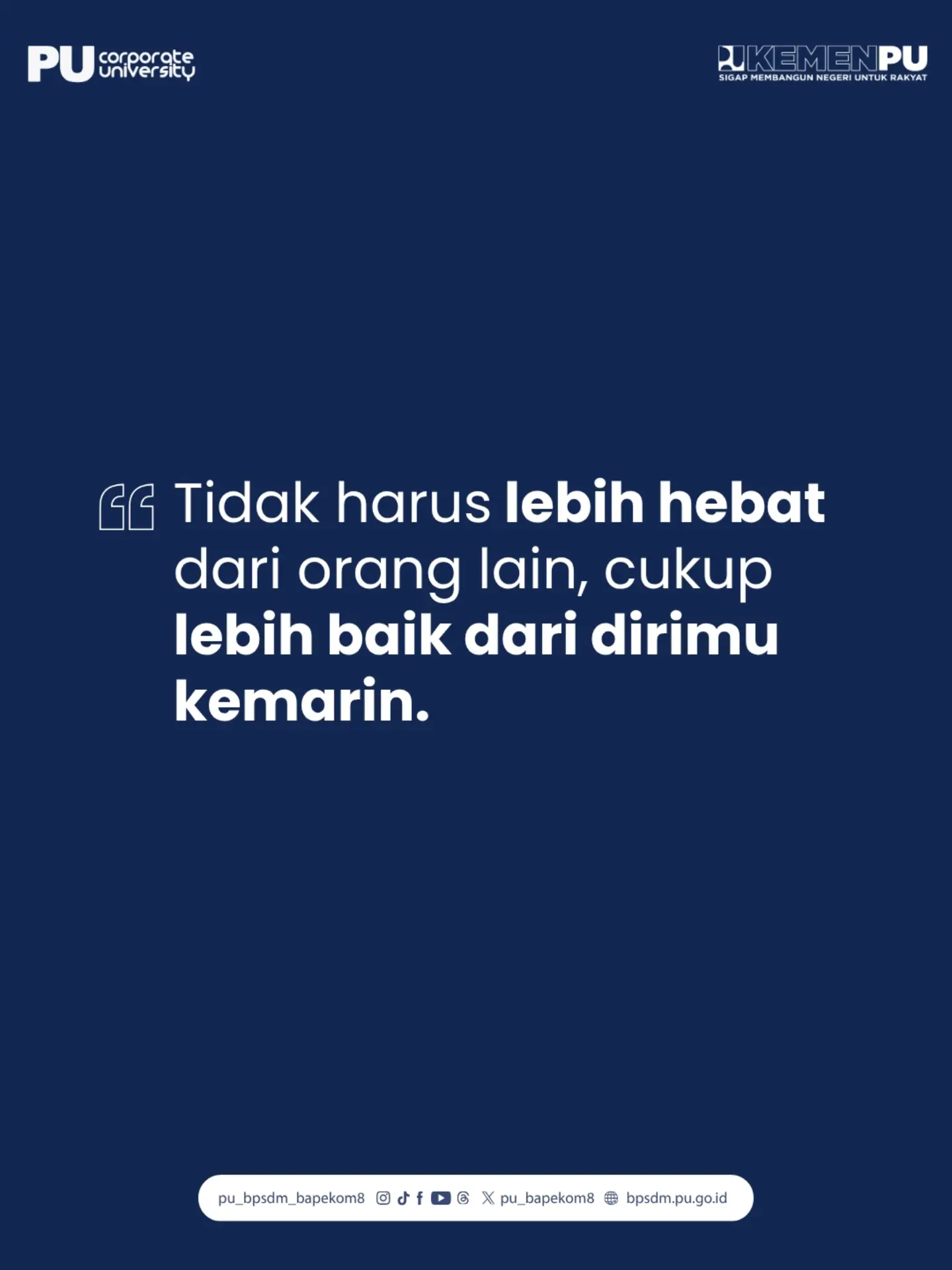 Semangat terus ya guys!