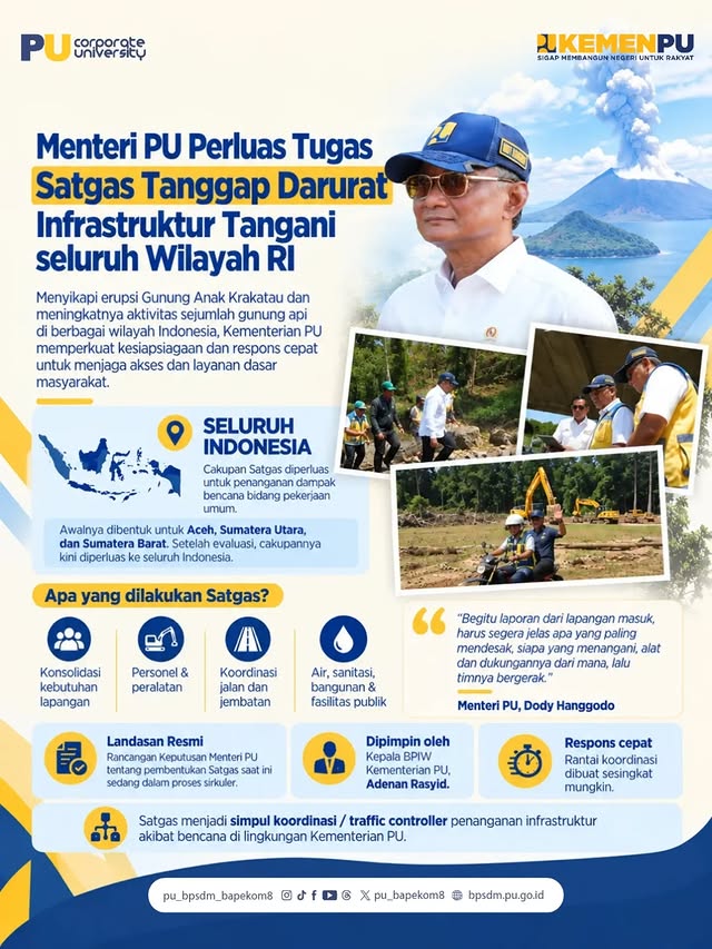 “Kalau masyarakat sedang kena musibah, kita tidak bisa terlalu lama berhitung. Kalau akses harus dib...