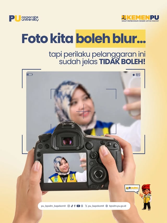 Blur fotonya, jelas momennya. ✨